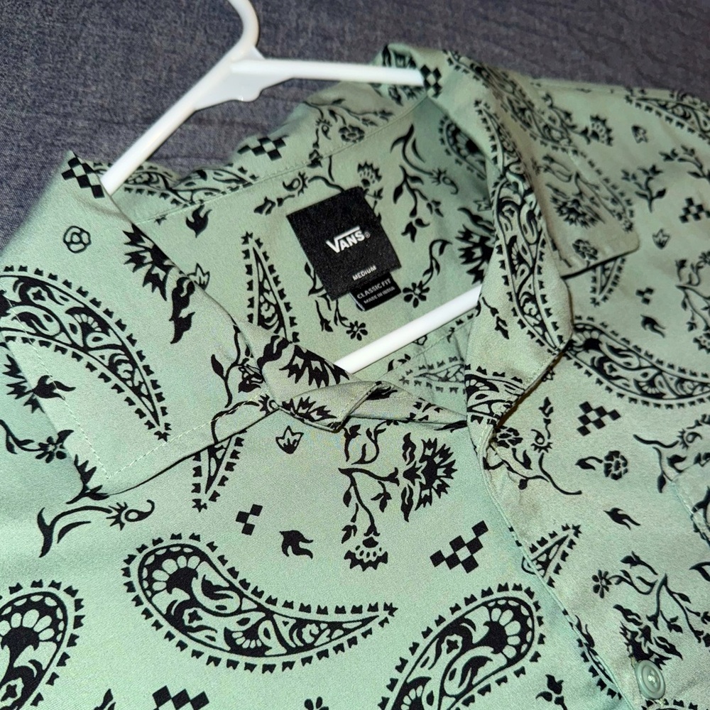Vans button up